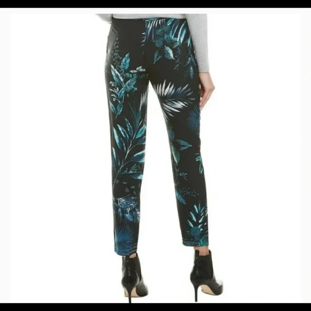 NWT RtA Black/Blue Taja Tropical Pants - Picture 7 of 13